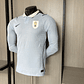 Camisola principal Uruguai Mundial 2026 Manga comprida - Versão jogador - Thumbnail 8