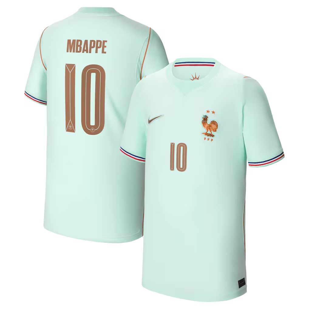 Criança - Camisola alternativa França Mundial 2026 - Mbappe 10 1