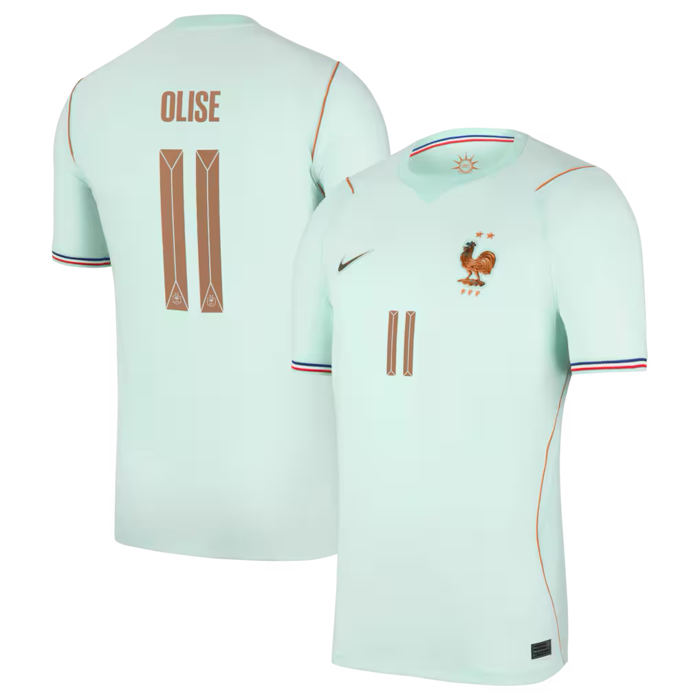 Camisola alternativa França Mundial 2026 - Olise 11 1
