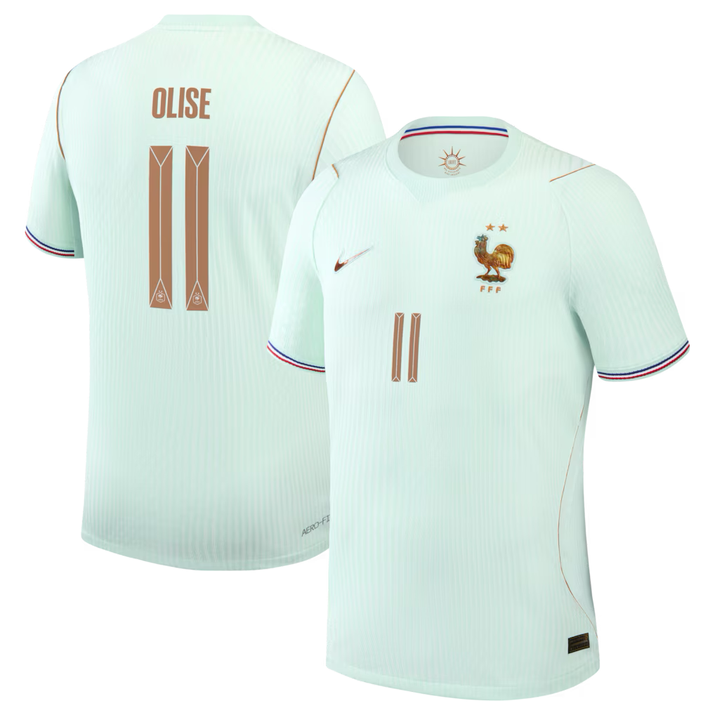 Camisola alternativa França Mundial 2026 - Olise 11 4