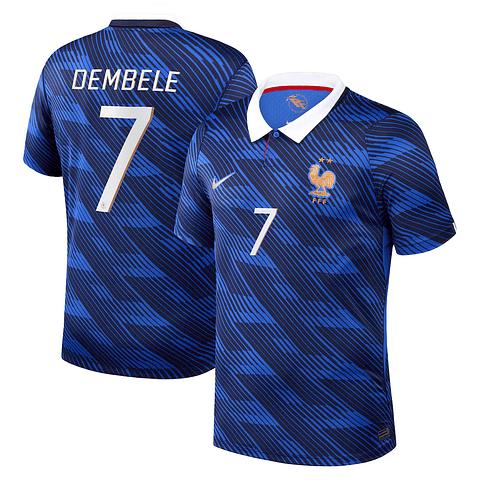Camisola Principal França Mundial 2026 - Dembele 7