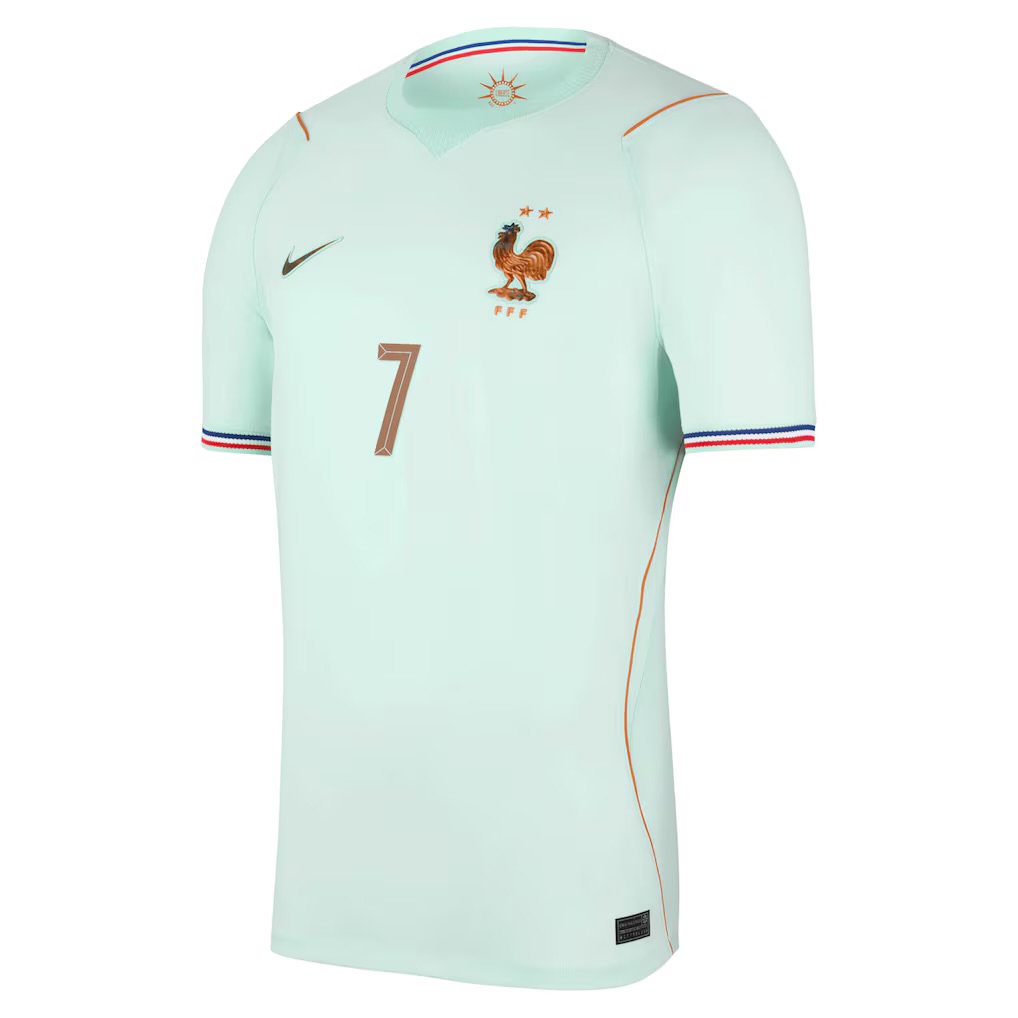 Camisola alternativa França Mundial 2026 - Dembele 7 3