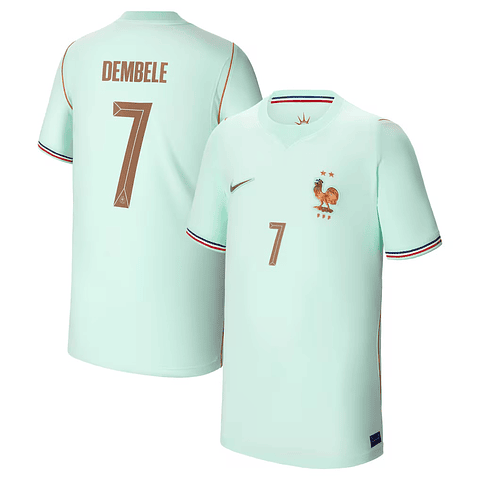 Criança - Camisola alternativa França Mundial 2026 - Dembele 7 