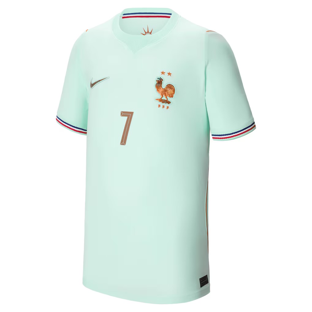 Criança - Camisola alternativa França Mundial 2026 - Dembele 7  3