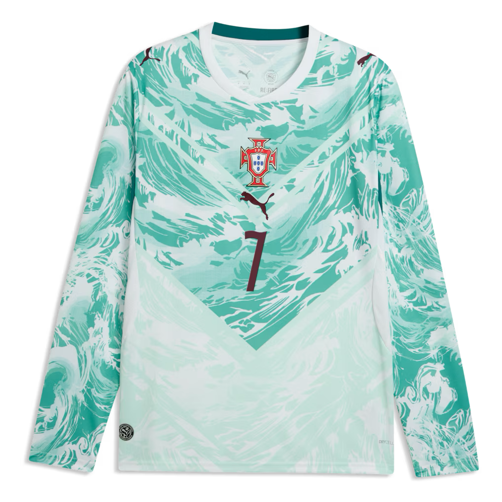 Camisola alternativa Portugal Mundial 2026 - Ronaldo 7 - Manga comprida 3