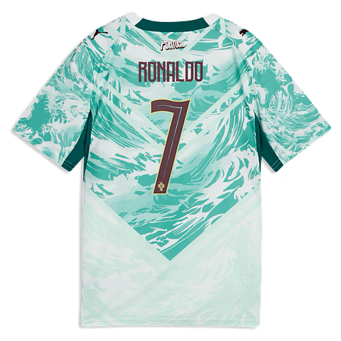 Criança - Camisola alternativa Portugal Mundial 2026 - Ronaldo 7