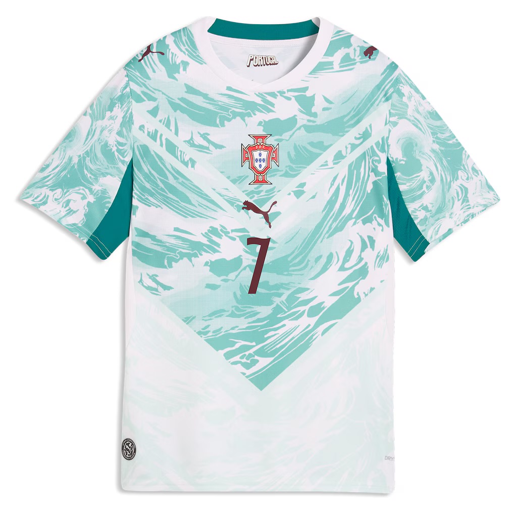 Criança - Camisola alternativa Portugal Mundial 2026 - Ronaldo 7 3