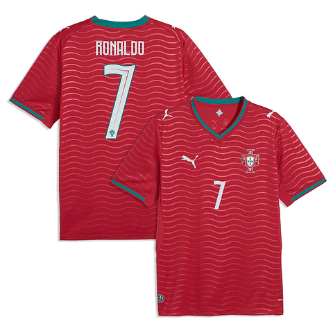 Camisola Principal Portugal Mundial 2026 - Ronaldo 7