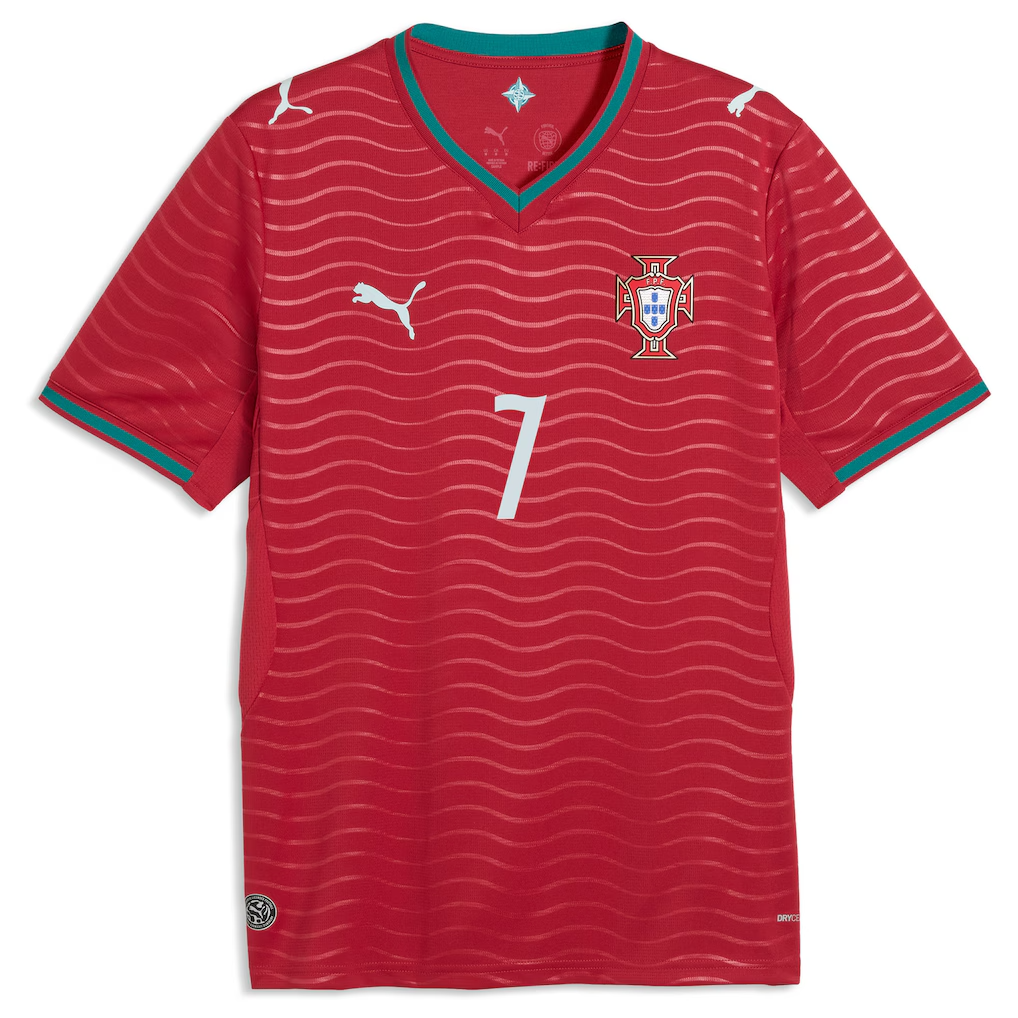 Camisola Principal Portugal Mundial 2026 - Ronaldo 7 3