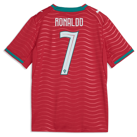 Criança - Camisola principal Portugal Mundial 2026 - Ronaldo 7