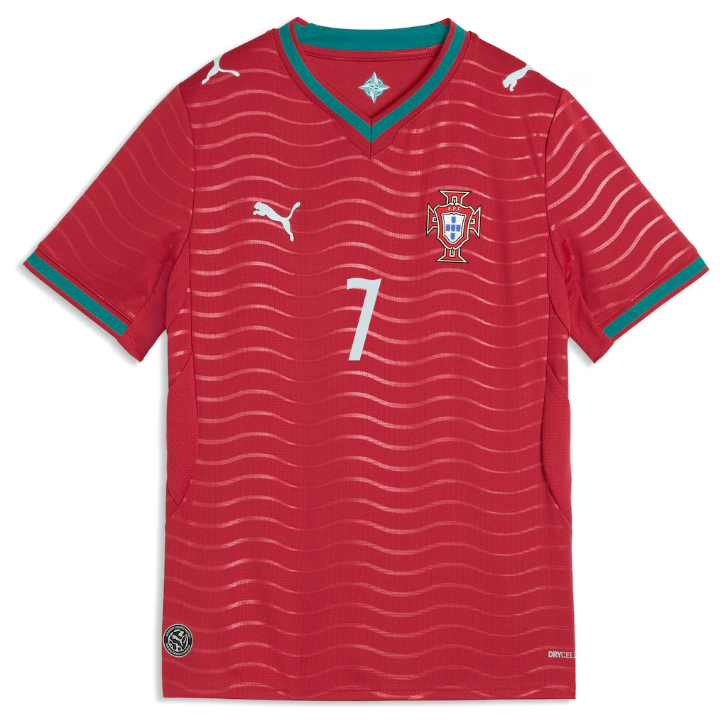 Criança - Camisola principal Portugal Mundial 2026 - Ronaldo 7 3