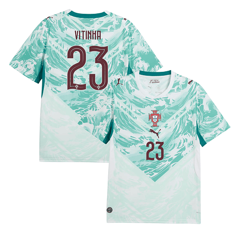 Camisola alternativa Portugal Mundial 2026 - Vitinha 23