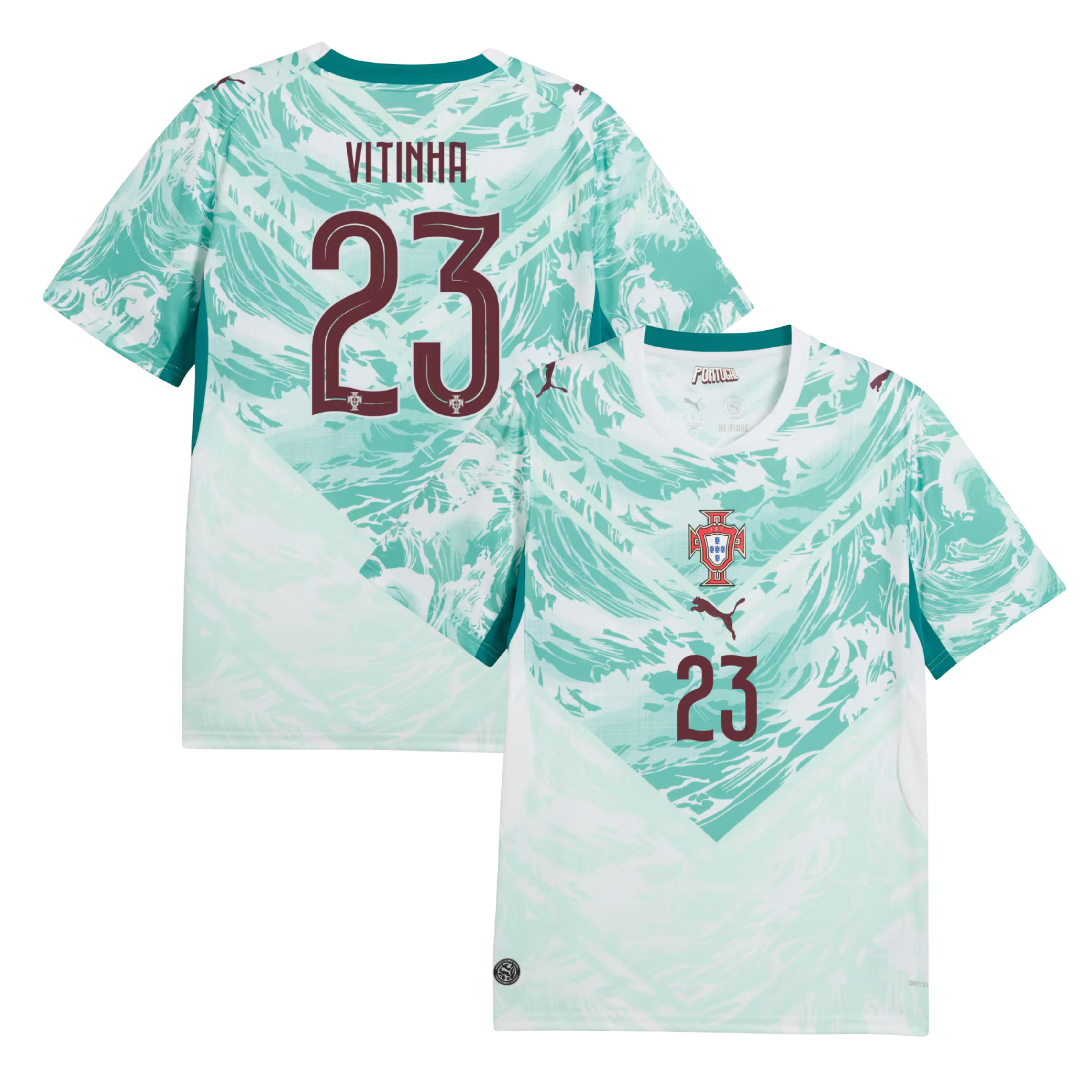 Criança - Camisola alternativa Portugal Mundial 2026 - Vitinha 23 1