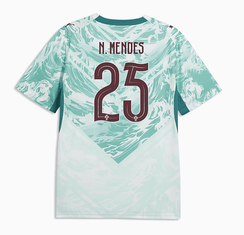 Camisola alternativa Portugal Mundial 2026 - N.Mendes 25