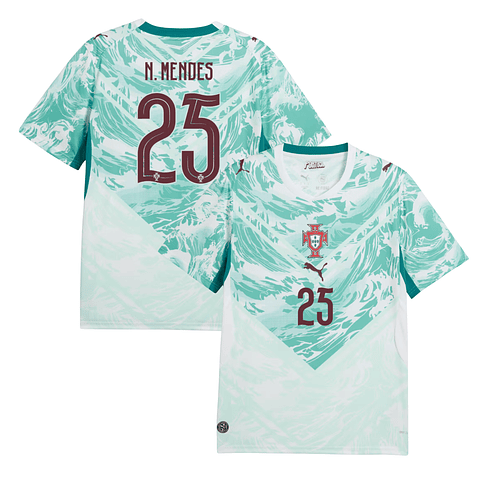 Camisola alternativa Portugal Mundial 2026 - N.Mendes 25
