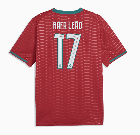 Camisola Principal Portugal Mundial 2026 - Rafa Leão 17