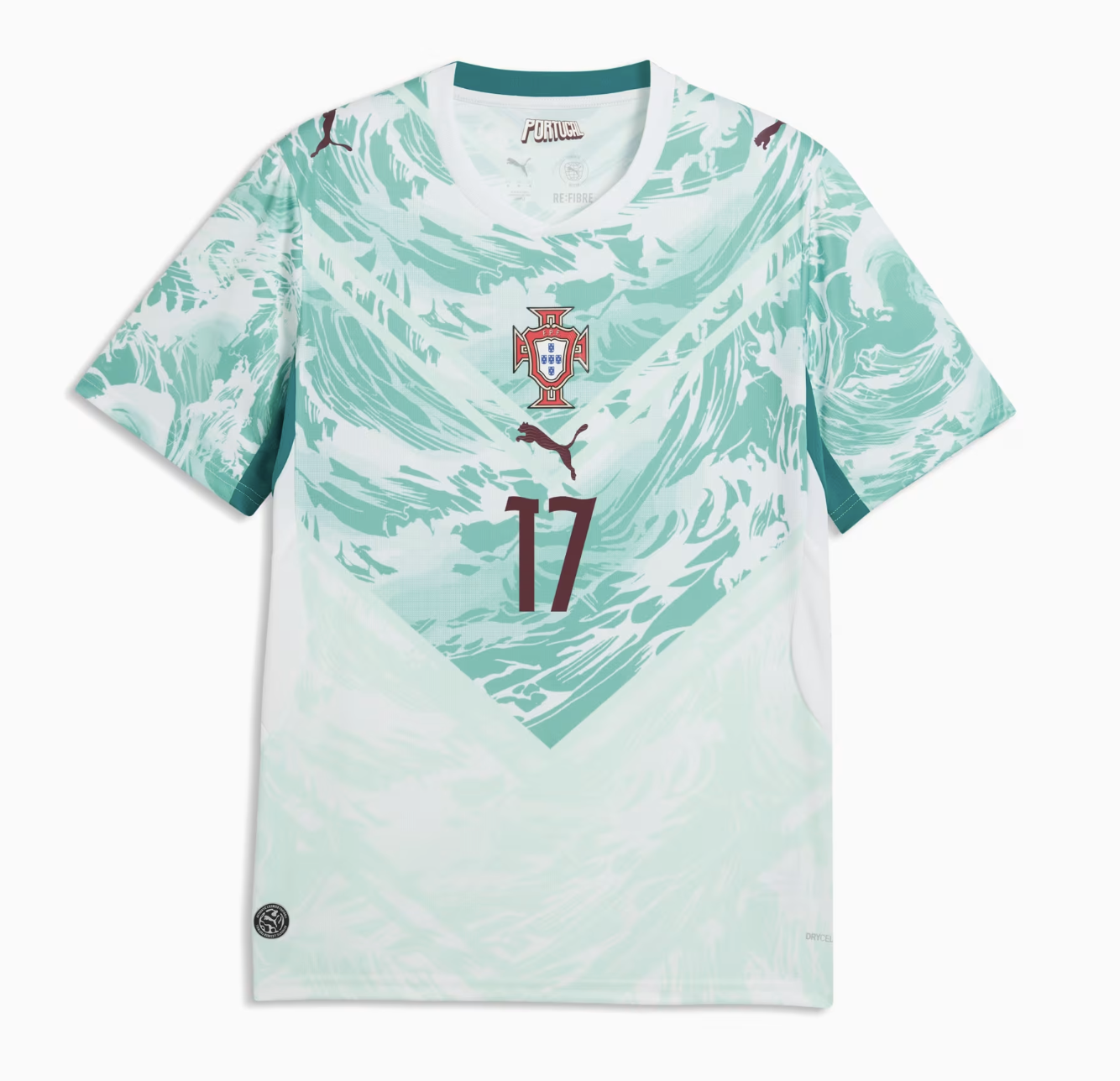 Criança - Camisola alternativa Portugal Mundial 2026 - Rafa Leão 17 3