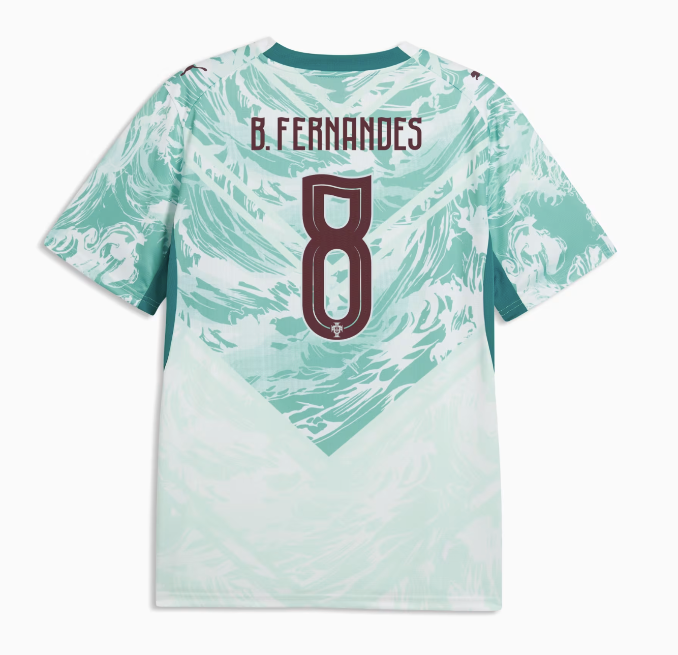 Criança - Camisola alternativa Portugal Mundial 2026 - B.Fernandes 8 2