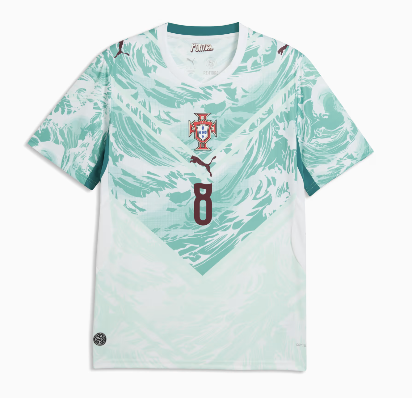 Camisola alternativa Portugal Mundial 2026 - B.Fernandes 8 3