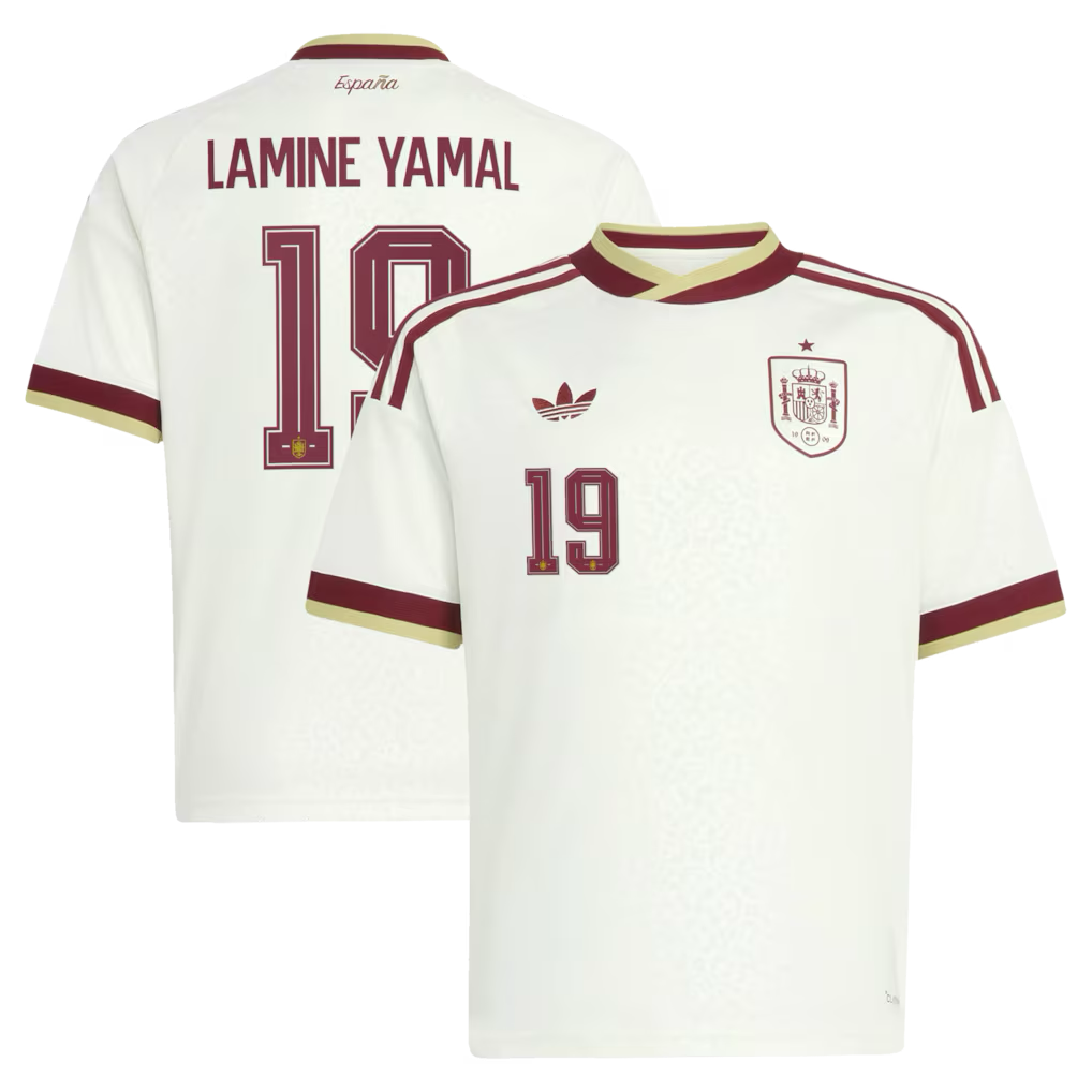 Criança - Camisola alternativa Espanha Mundial 2026 - Lamine Yamal 19 1