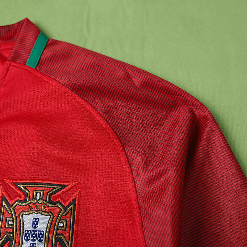 Camisola principal Portugal 2016 - Manga comprida - Versão adepto 6