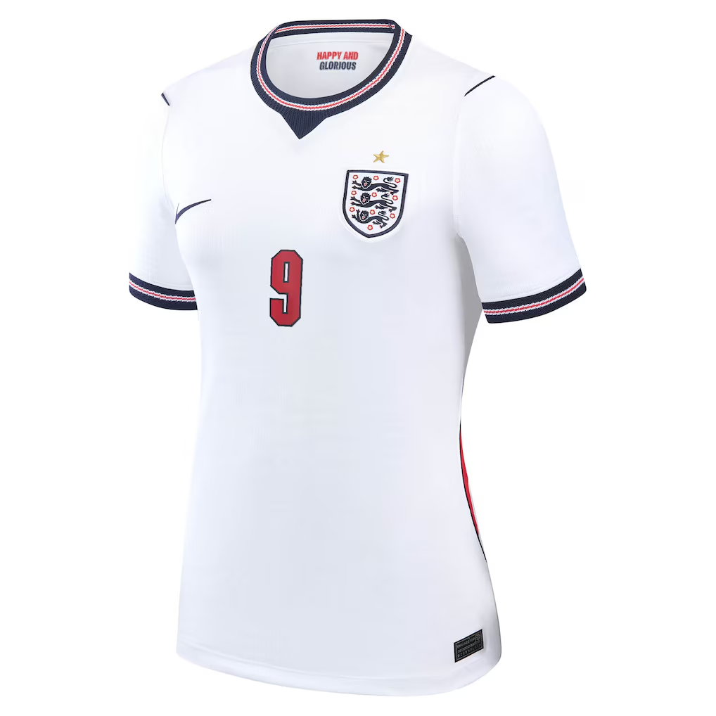 Camisola Principal Inglaterra Mundial 2026 - Kane 9 - Versão feminina 3