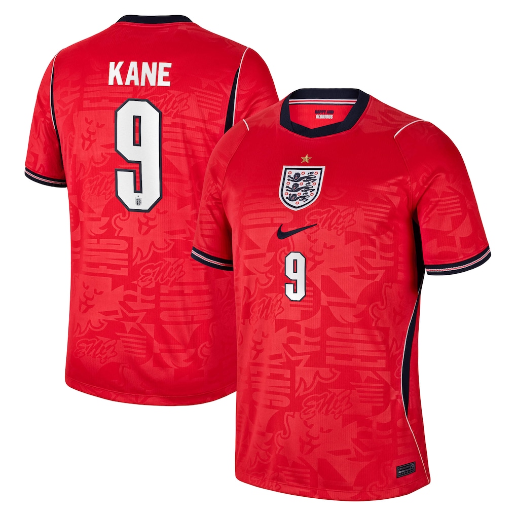 Camisola alternativa Inglaterra Mundial 2026 - Kane 9 1