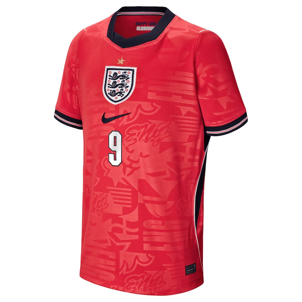 Criança - Camisola alternativa Inglaterra Mundial 2026 - Kane 9 3