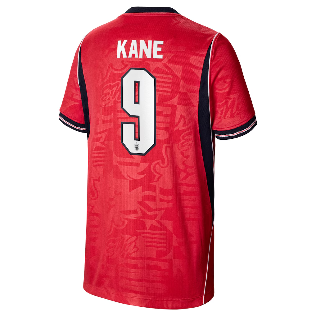 Criança - Camisola alternativa Inglaterra Mundial 2026 - Kane 9 2