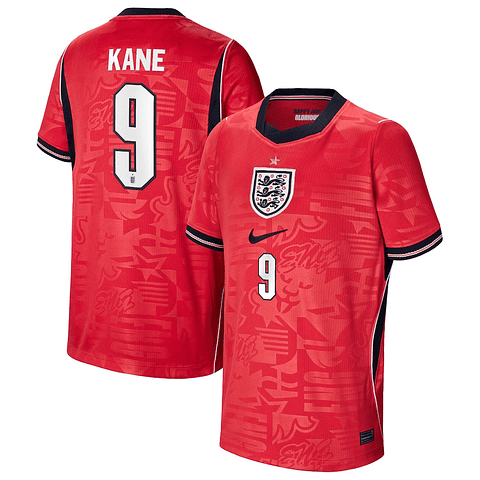Criança - Camisola alternativa Inglaterra Mundial 2026 - Kane 9