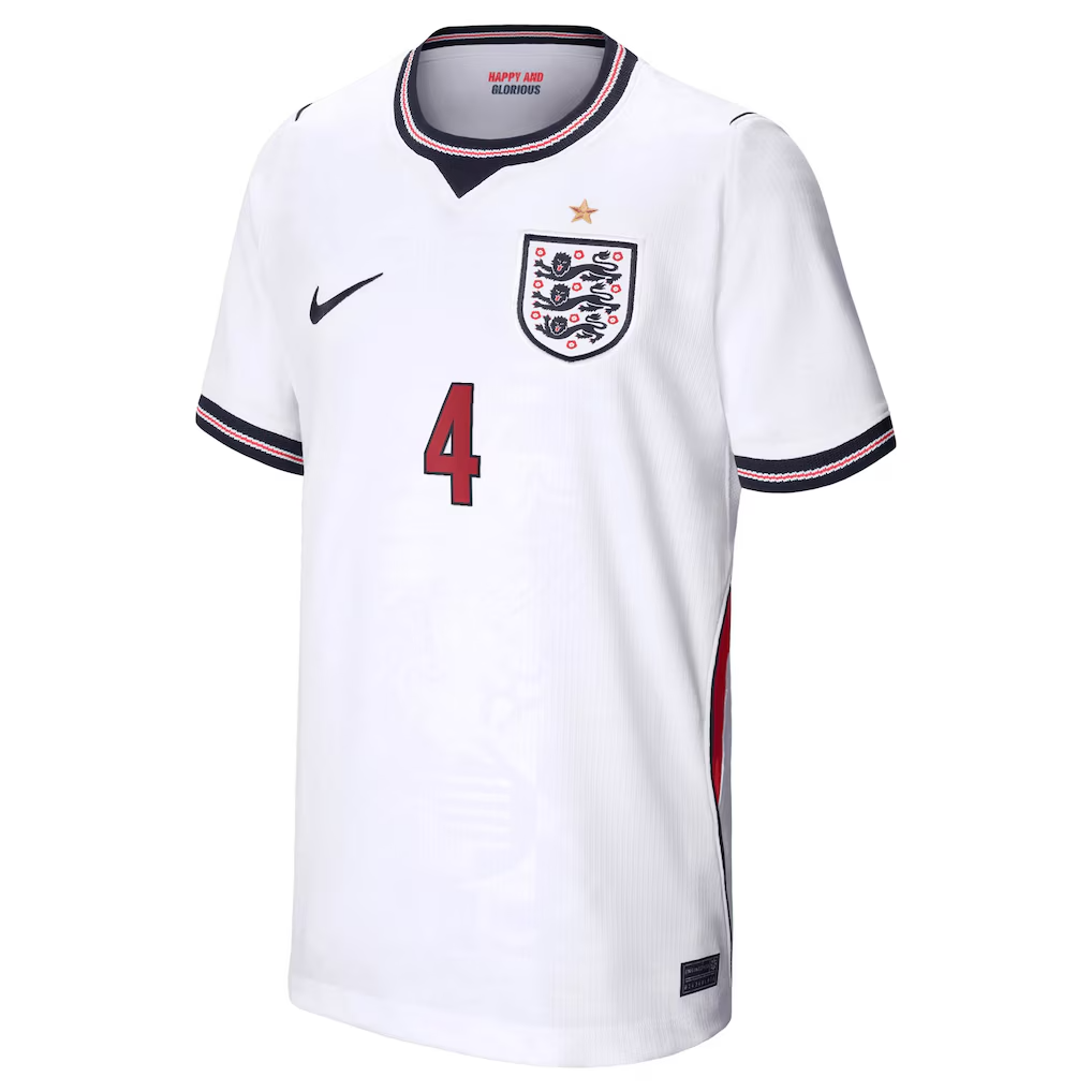 Criança - Camisola principal Inglaterra Mundial 2026 - Rice 4 3