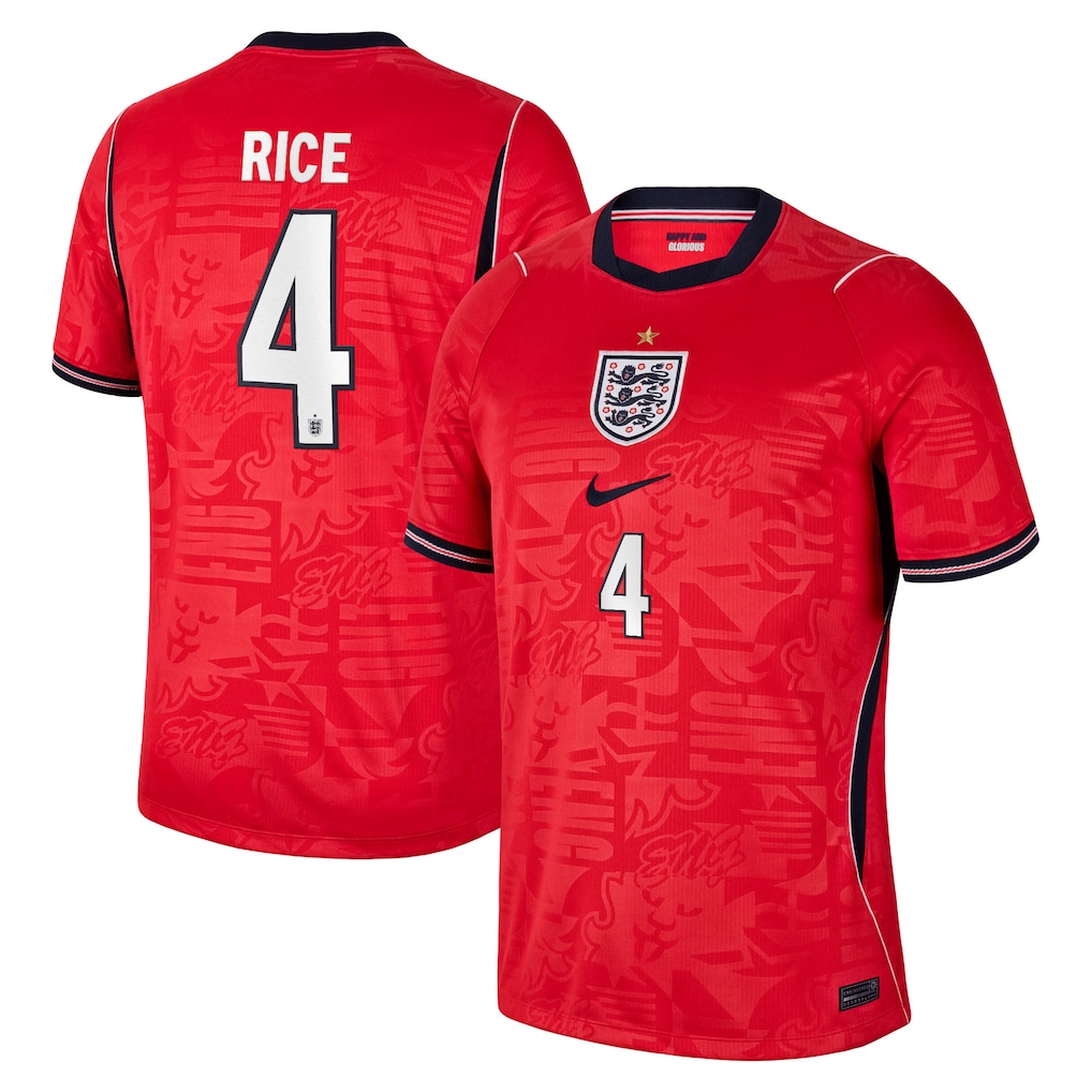 Camisola alternativa Inglaterra Mundial 2026 - Rice 4 1