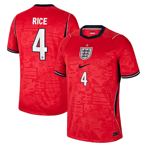 Camisola alternativa Inglaterra Mundial 2026 - Rice 4