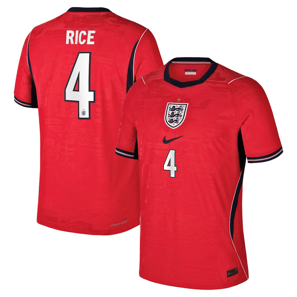 Camisola alternativa Inglaterra Mundial 2026 - Rice 4 4