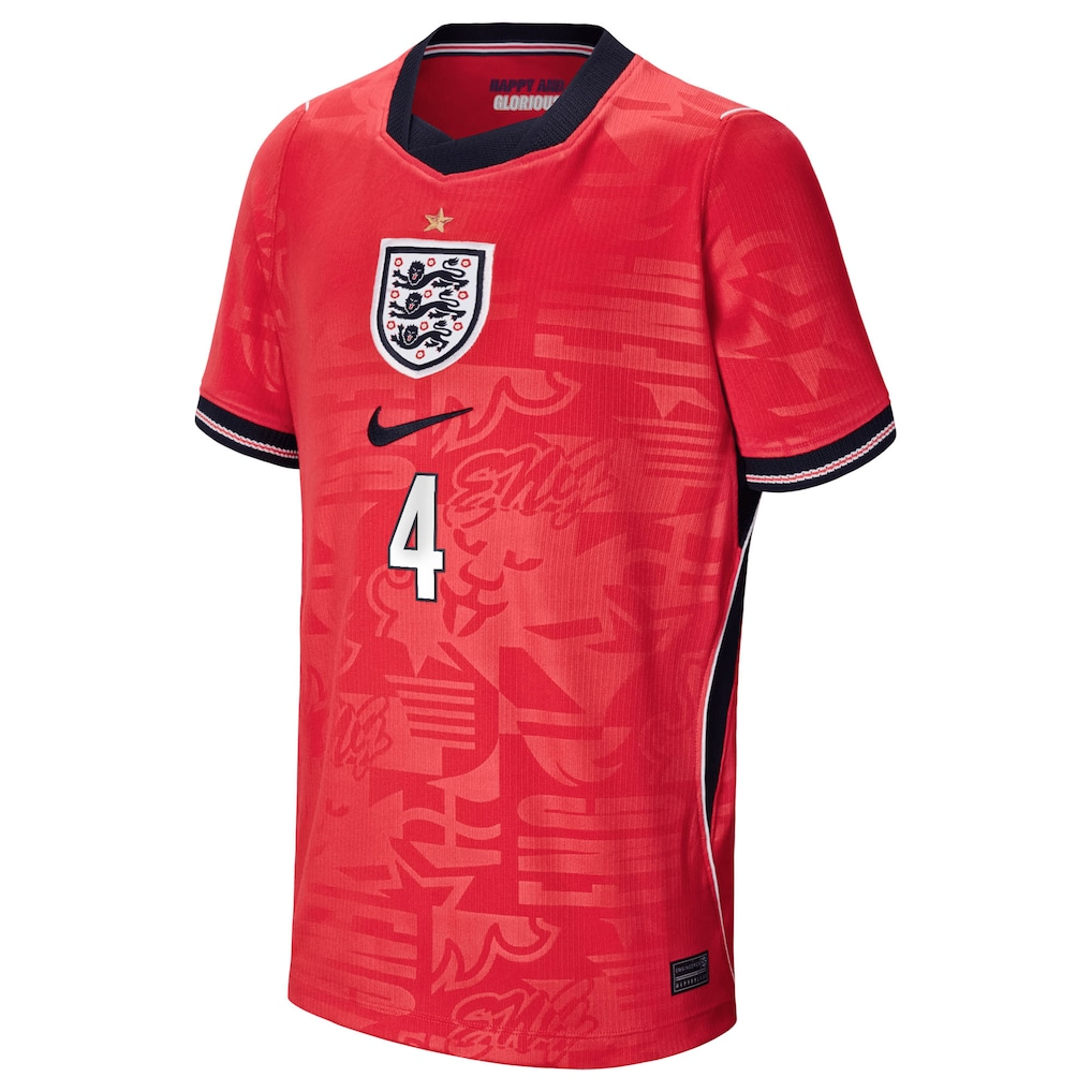 Criança - Camisola alternativa Inglaterra Mundial 2026 - Rice 4 3