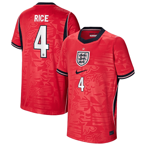 Criança - Camisola alternativa Inglaterra Mundial 2026 - Rice 4