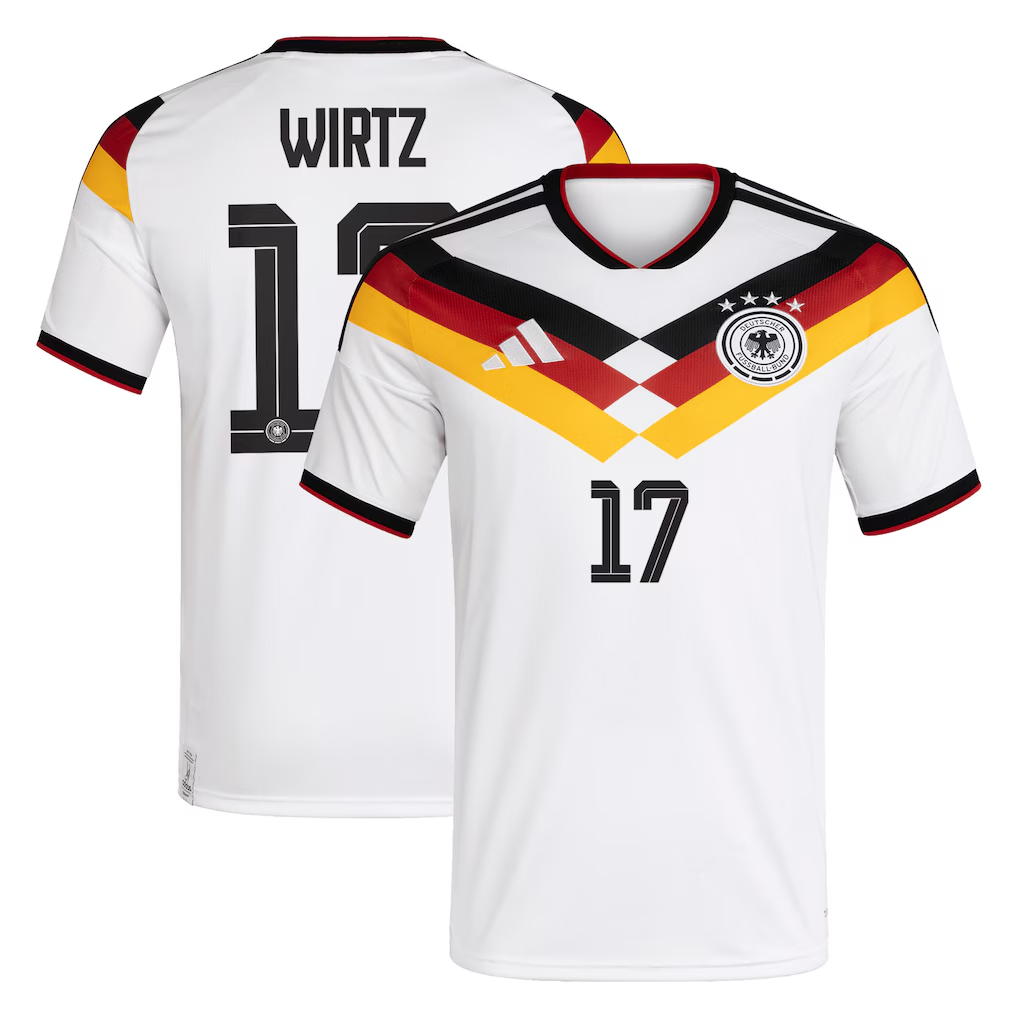 Camisola Principal Alemanha Mundial 2026 - Wirtz 17 1