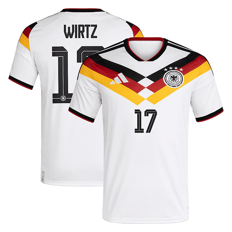 Camisola Principal Alemanha Mundial 2026 - Wirtz 17
