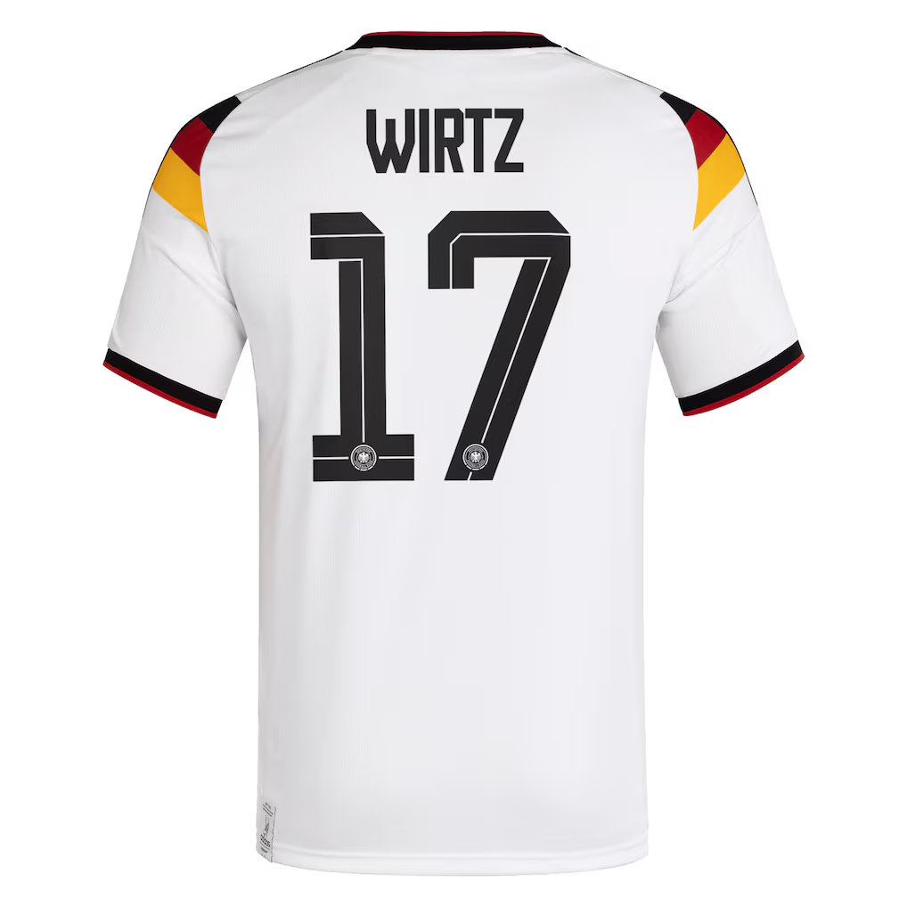 Camisola Principal Alemanha Mundial 2026 - Wirtz 17 2