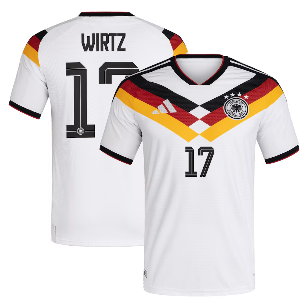 Camisola Principal Alemanha Mundial 2026 - Wirtz 17 4