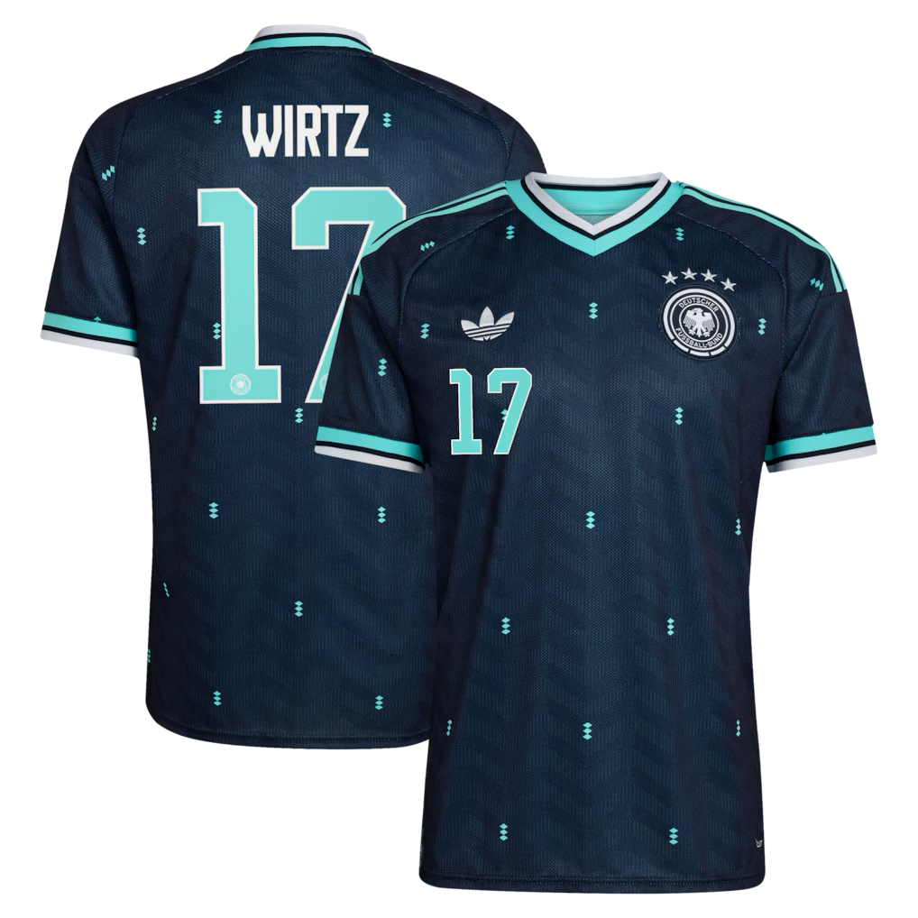 Camisola alternativa Alemanha Mundial 2026 - Wirtz 17 1