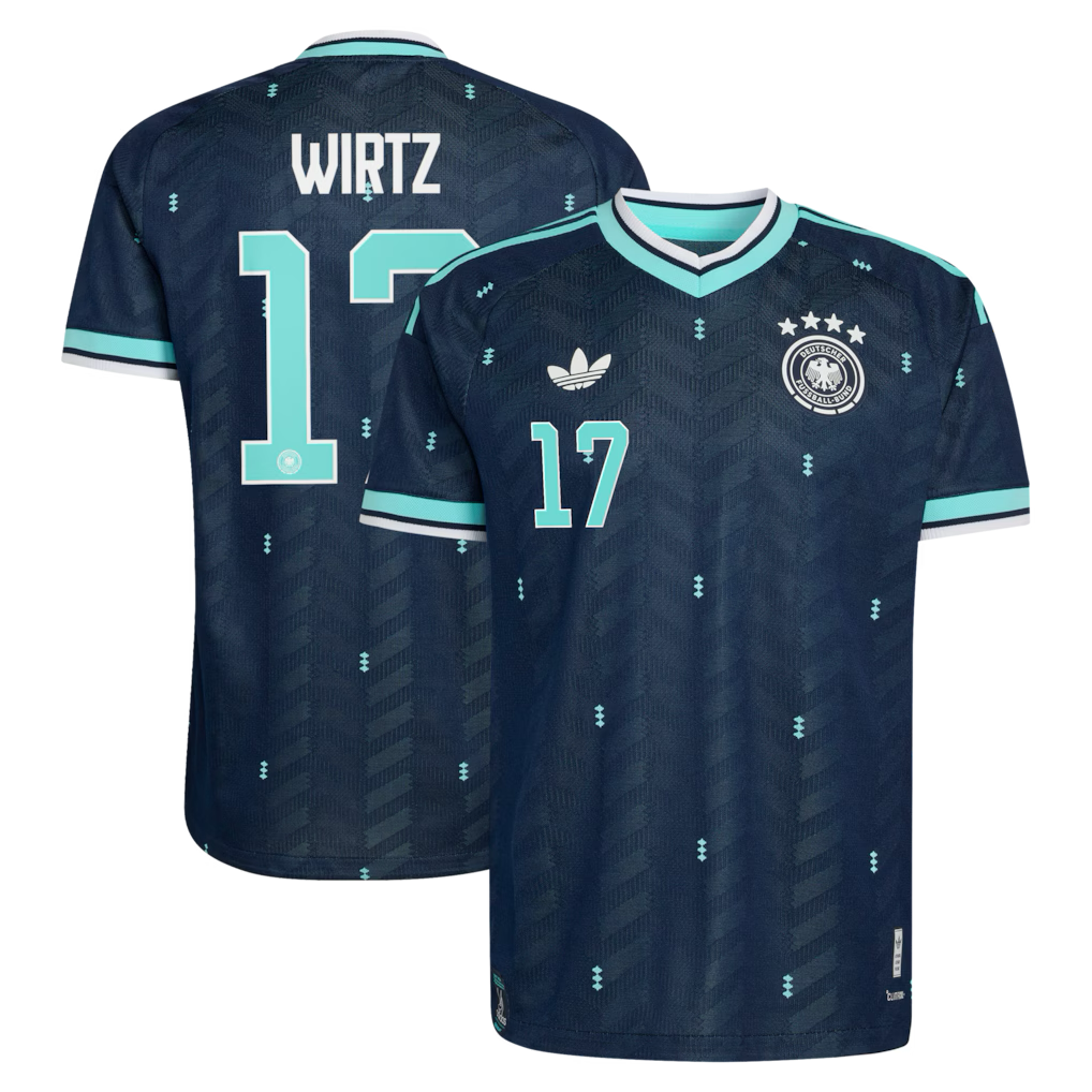 Camisola alternativa Alemanha Mundial 2026 - Wirtz 17 4