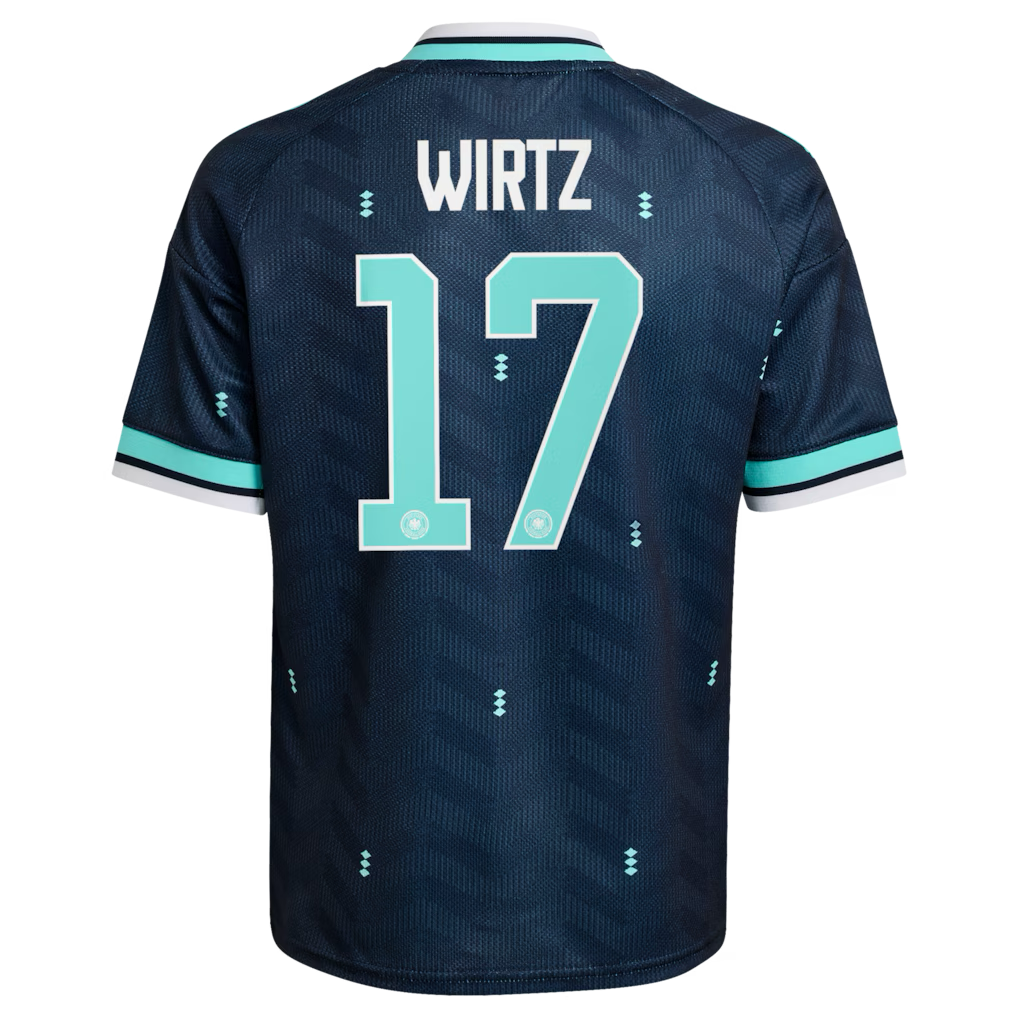 Criança - Camisola alternativa Alemanha Mundial 2026 - Wirtz 17 2