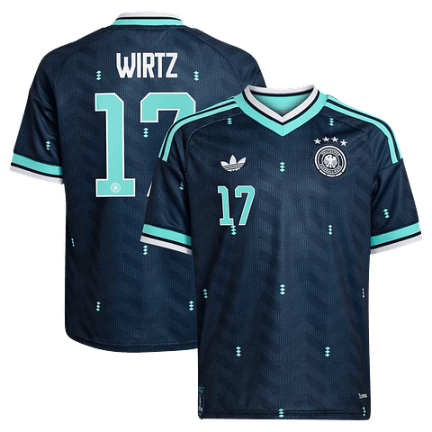 Criança - Camisola alternativa Alemanha Mundial 2026 - Wirtz 17