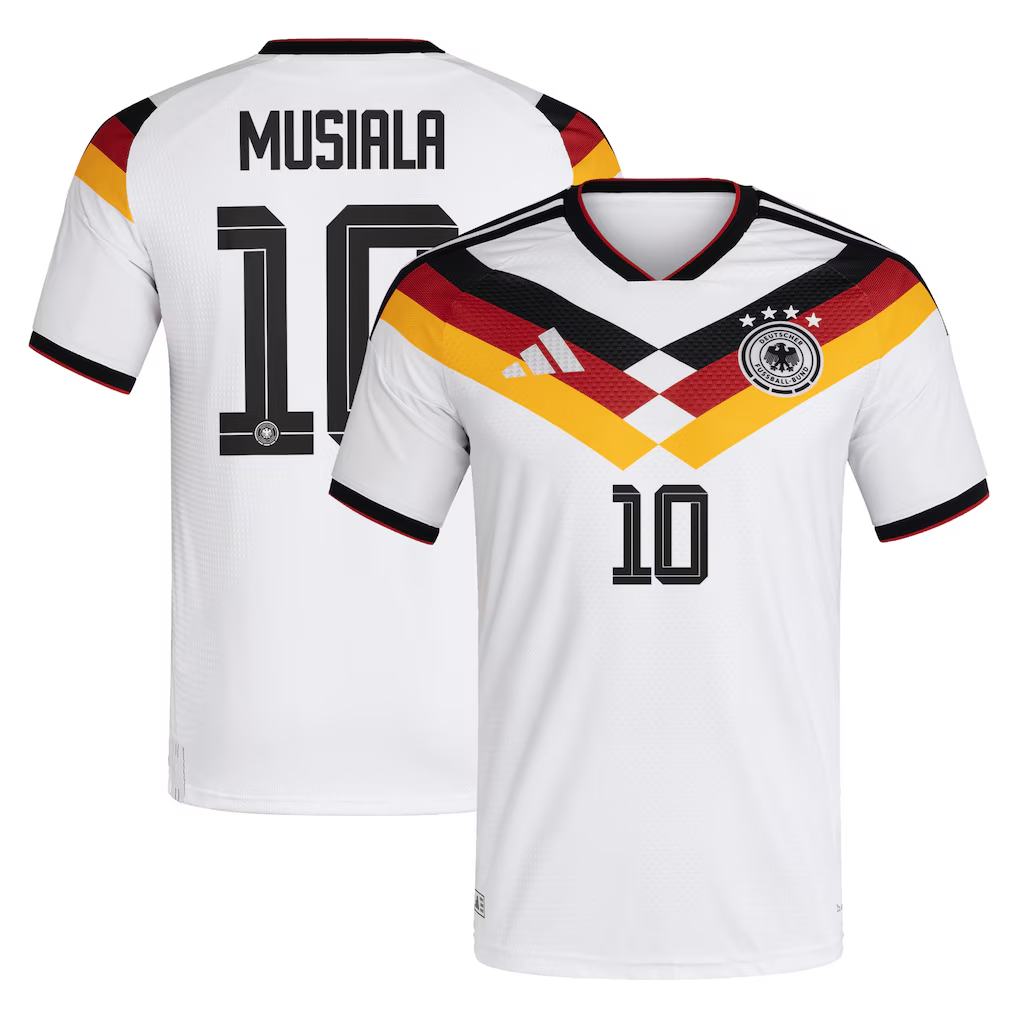 Camisola Principal Alemanha Mundial 2026 - Musiala 10 4