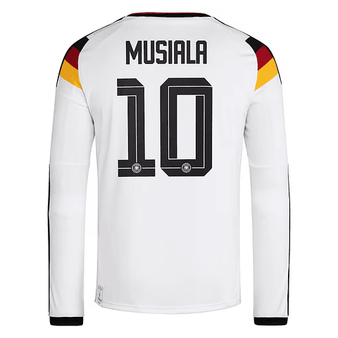 Camisola Principal Alemanha Mundial 2026 - Musiala 10 - Manga comprida