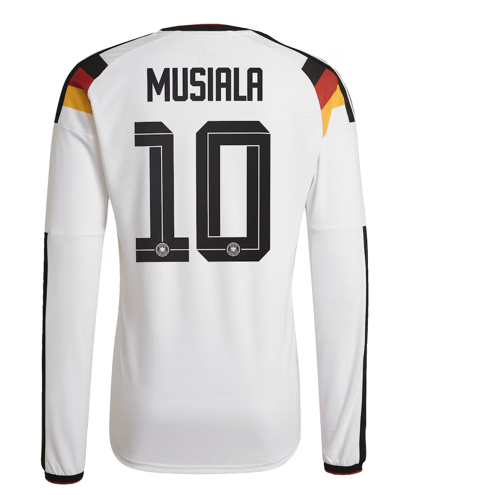 Camisola Principal Alemanha Mundial 2026 - Musiala 10 - Manga comprida 5