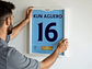 Poster Agüero Manchester City - Stats & Trophies - Thumbnail 3