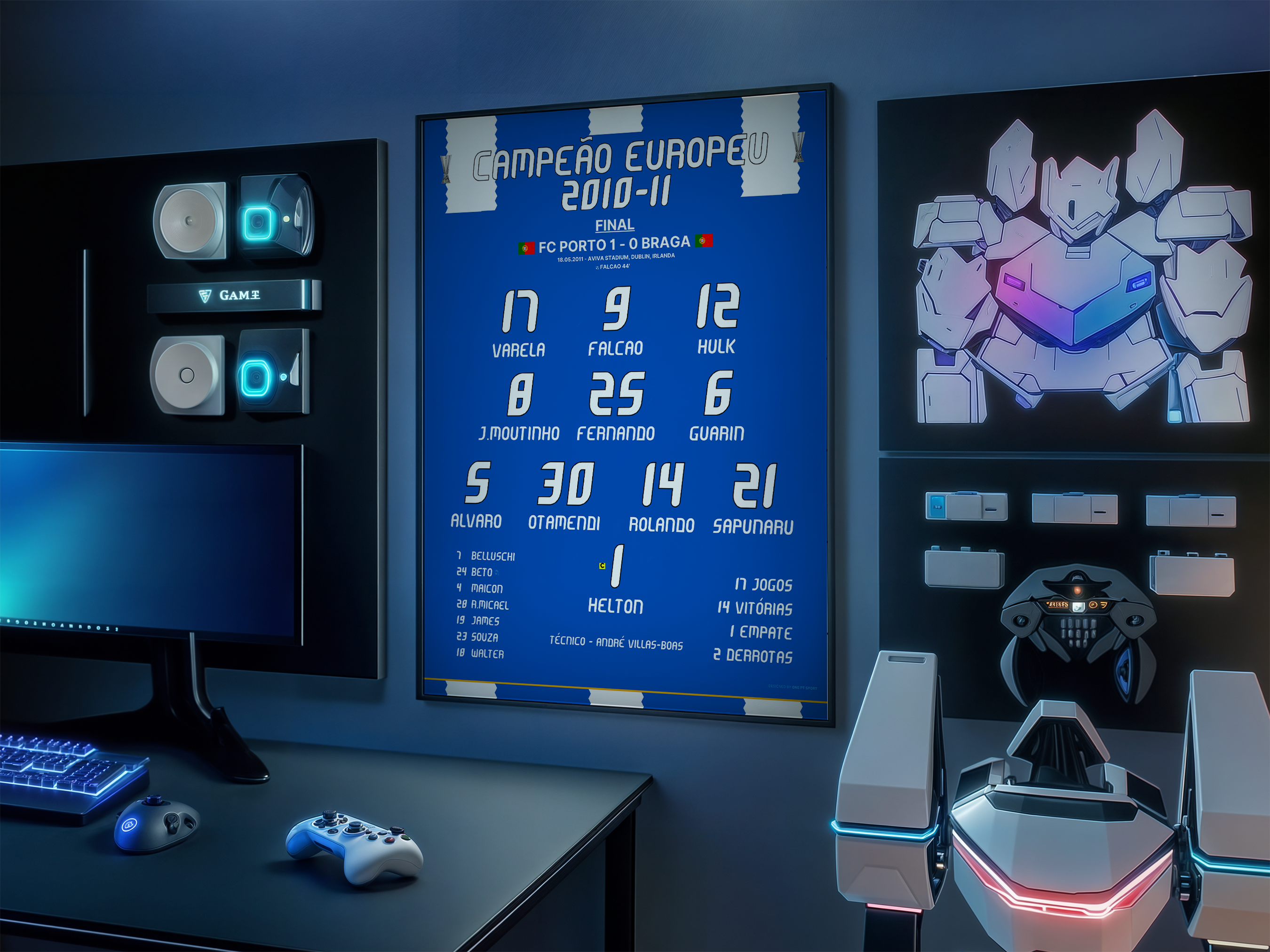 Poster FC Porto - Campeão Europeu 2010/2011  5