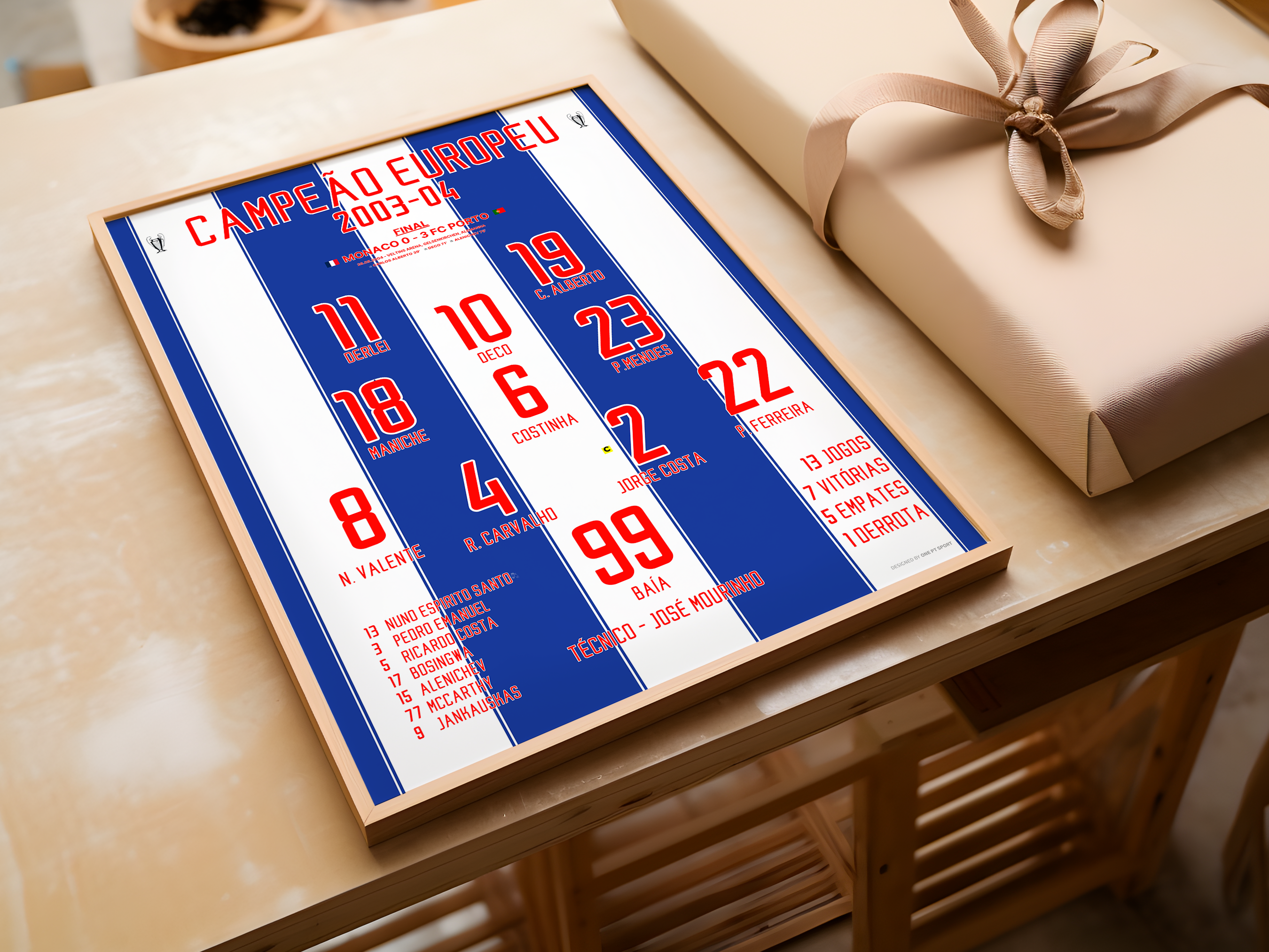 Poster FC Porto - Campeão Europeu 2003/2004 3